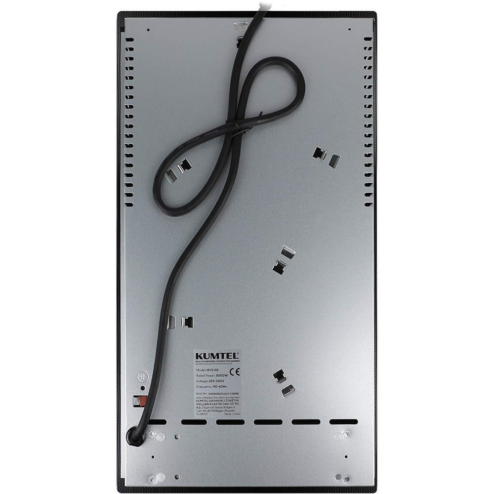Варильна поверхня KUMTEL HV3-02 Матеріал поверхні склокераміка