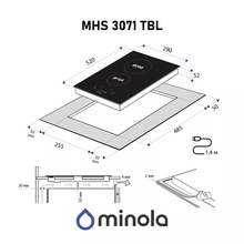 Варильна поверхня MINOLA MHS 3071 TBL (0500018)