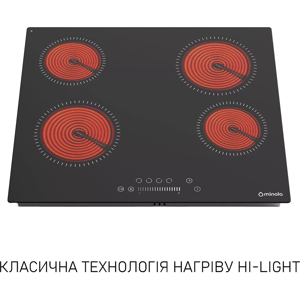 Замовити Варильна поверхня MINOLA MHS 6071 TBL (0500020)