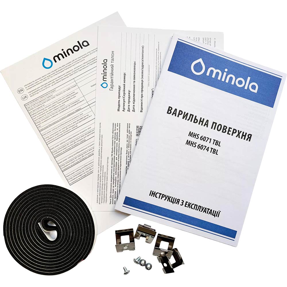 У Фокстрот Варильна поверхня MINOLA MHS 6074 TBL (0500021)