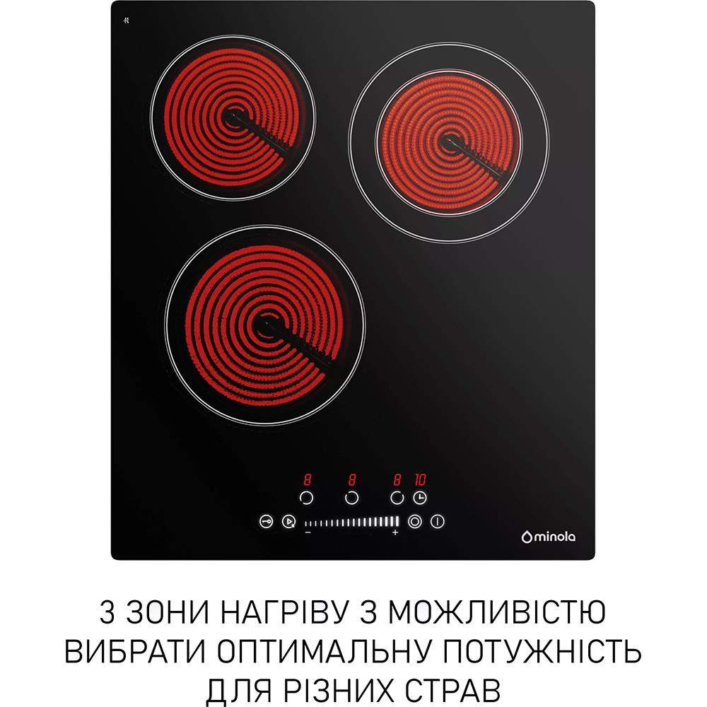 Фото Варильна поверхня MINOLA MHS 4274 TBL (0500022)