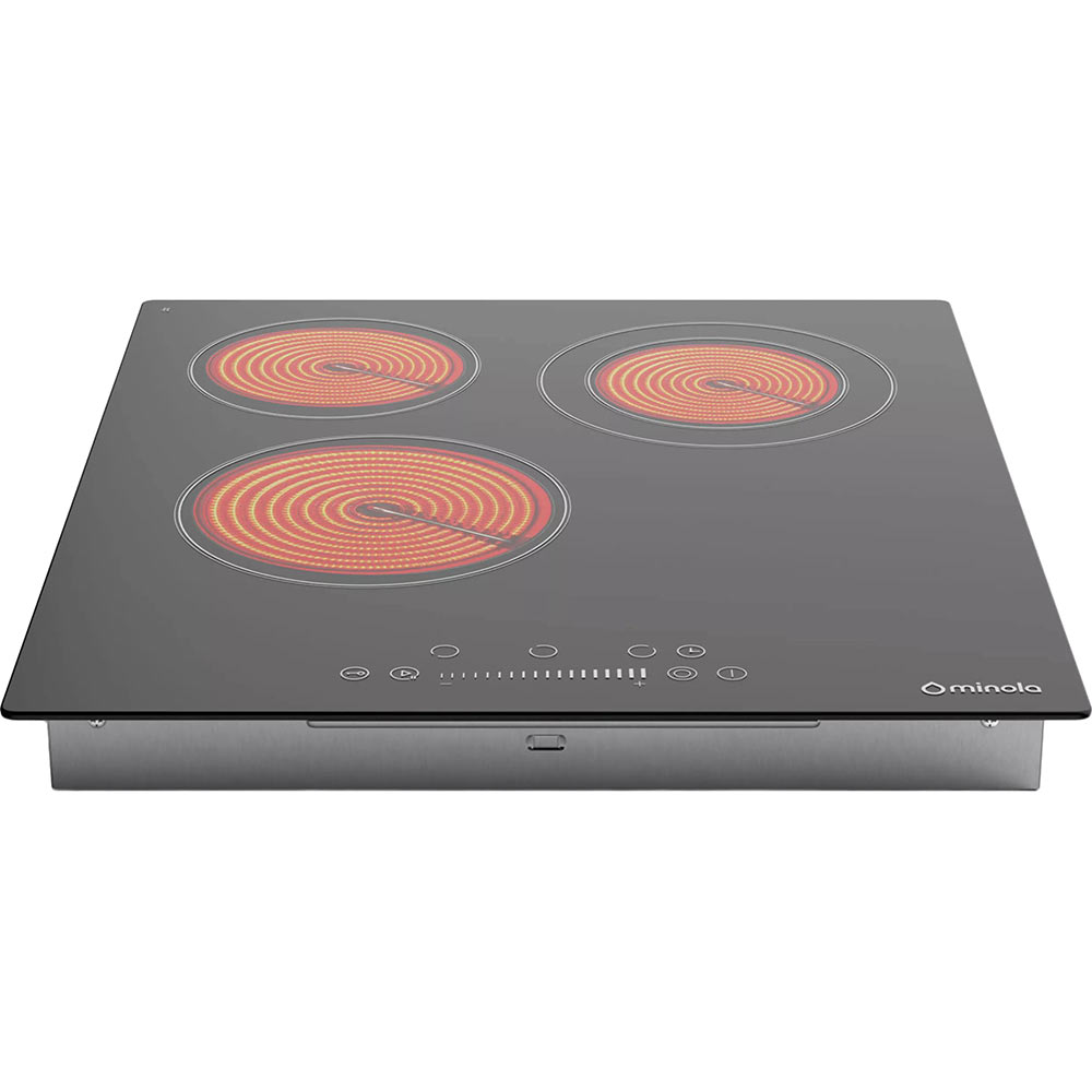 Варильна поверхня MINOLA MHS 4274 TBL (0500022) Права 1800 Вт, 200/138 мм