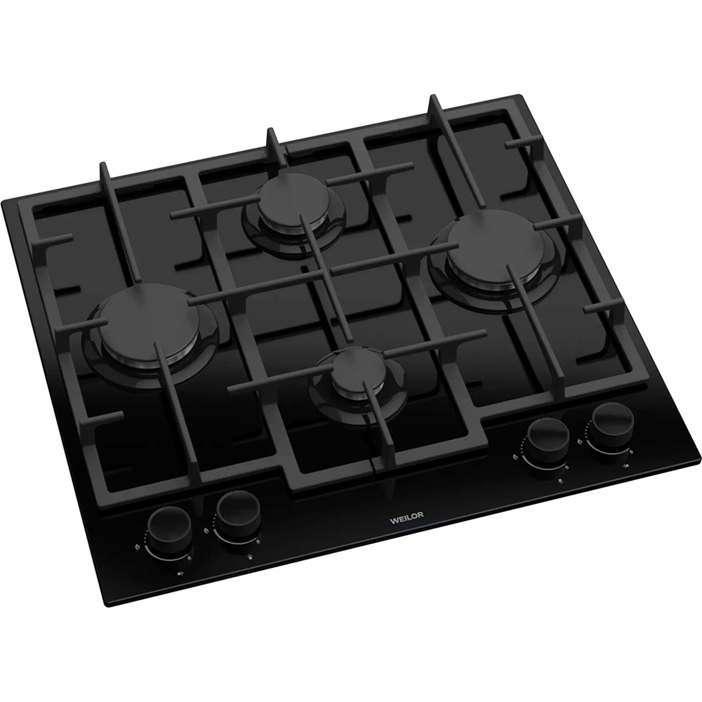Варильна поверхня WEILOR GG 654 BL Центральна задня 2000 Вт