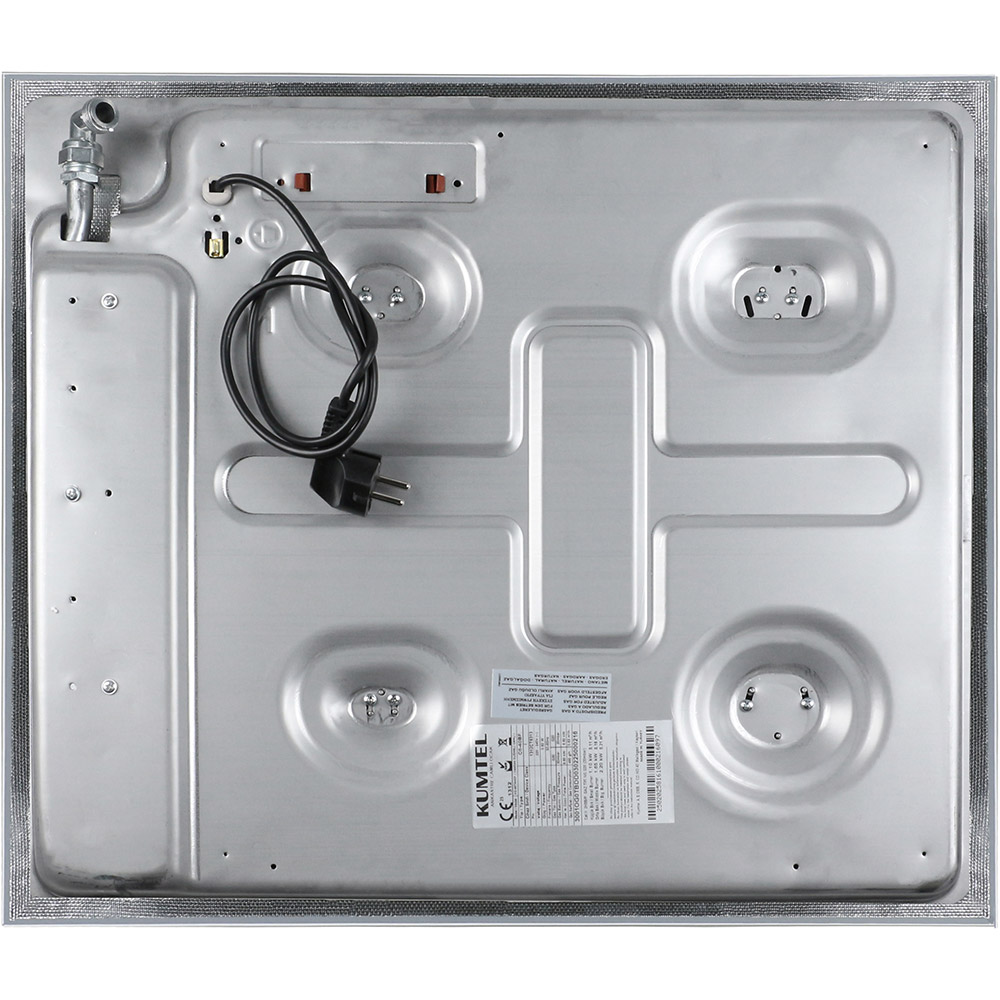 Варочная поверхность KUMTEL KO-40TAHDF GREY Левая передняя 1000 Вт, 74 мм