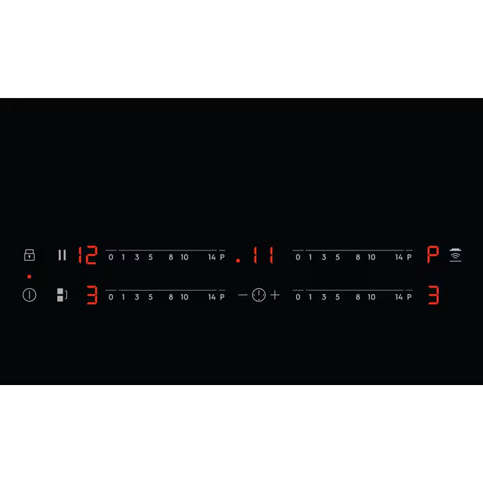 Варильна поверхня ELECTROLUX EIV6340X Права задня 1800/2800 Вт, 180 мм