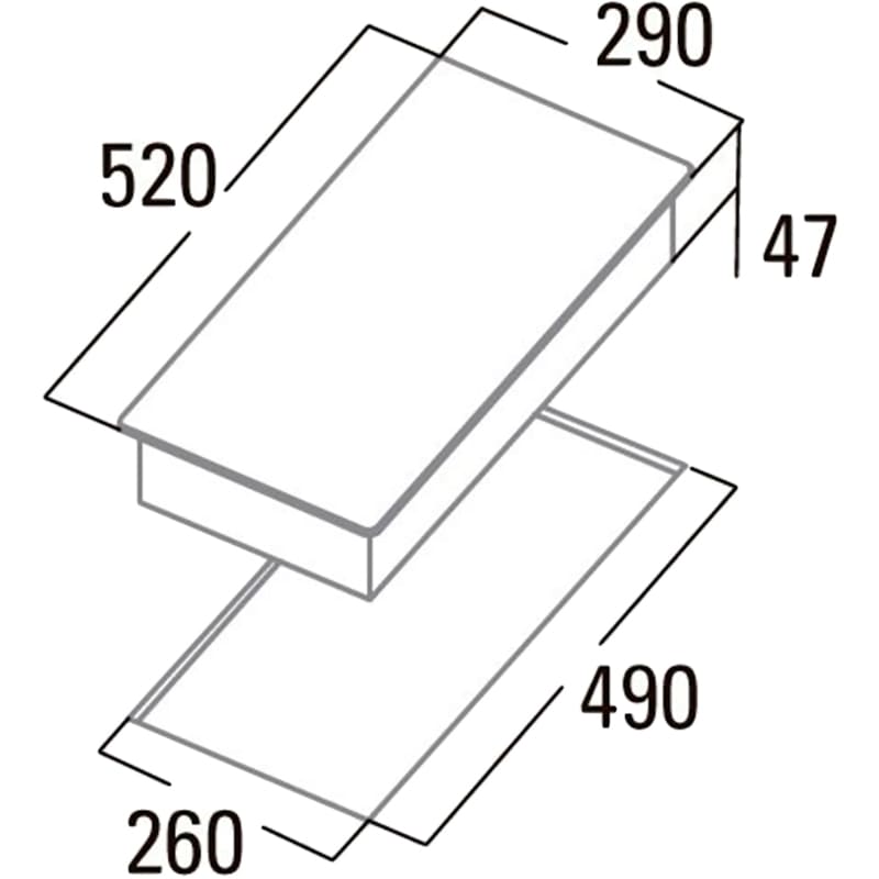 Внешний вид Варочная поверхность CATA TD 3002 BK (08060405)