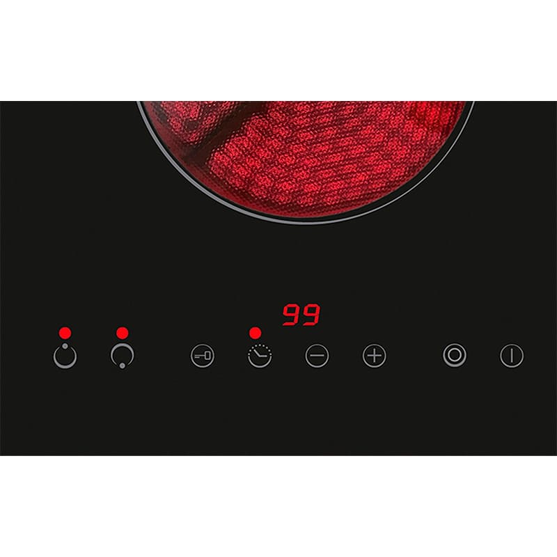 Варочная поверхность CATA TD 3002 BK (08060405) Центральная передняя 1200 Вт, 155 мм