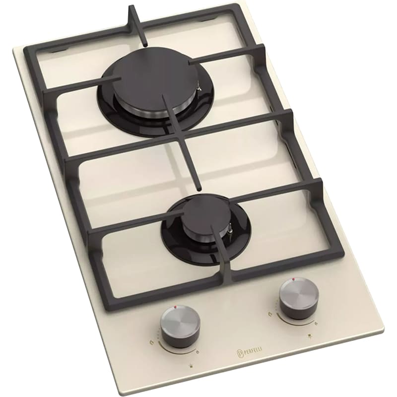 Варочная поверхность PERFELLI PERLA G32C BEIGE Центральная задняя 2000 Вт