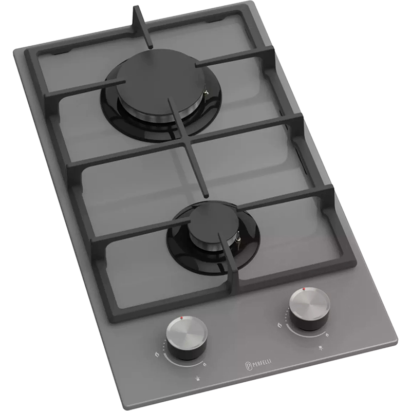 Варочная поверхность PERFELLI PERLA G32C GRIGIO Центральная задняя 2000 Вт