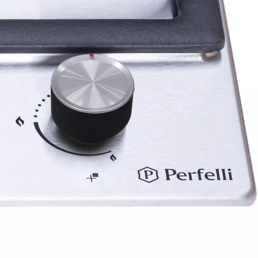 Варочная поверхность PERFELLI DIAMOND MW69C INOX (0460140) Левая передняя 3800 Вт, Ø 123 мм