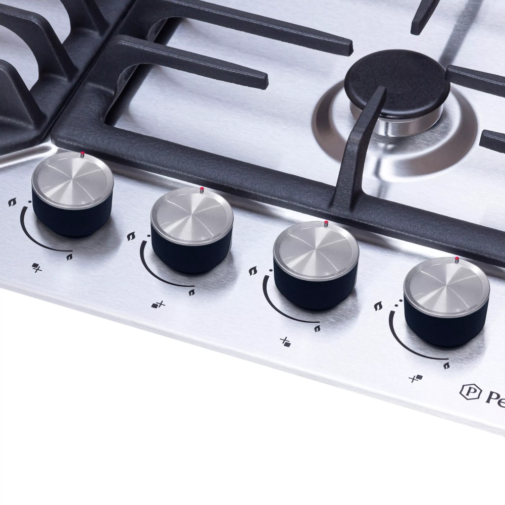 Варочная поверхность PERFELLI DIAMOND MW69C INOX (0460140) Правая передняя  1000 Вт, Ø 55 мм