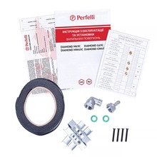 Варочная поверхность PERFELLI DIAMOND MW69C INOX (0460140)