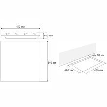 Варочная поверхность ELEYUS H0GBHG 45 BL CF (15811)