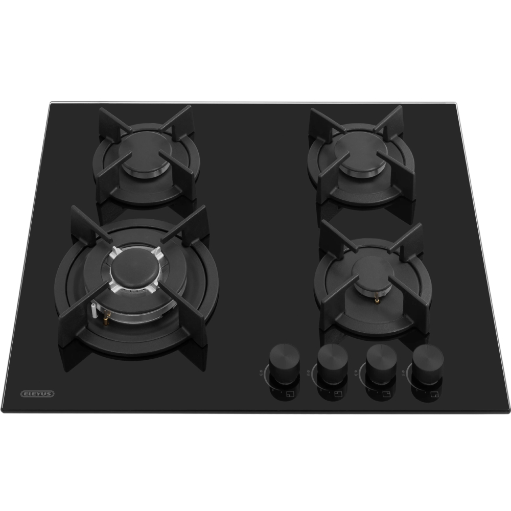 Варильна поверхня ELEYUS H0GBHG 60 BL CTF (15809) Права задня 1800 Вт, 55 мм