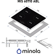 Варильна поверхня MINOLA MIS 60710 ABL