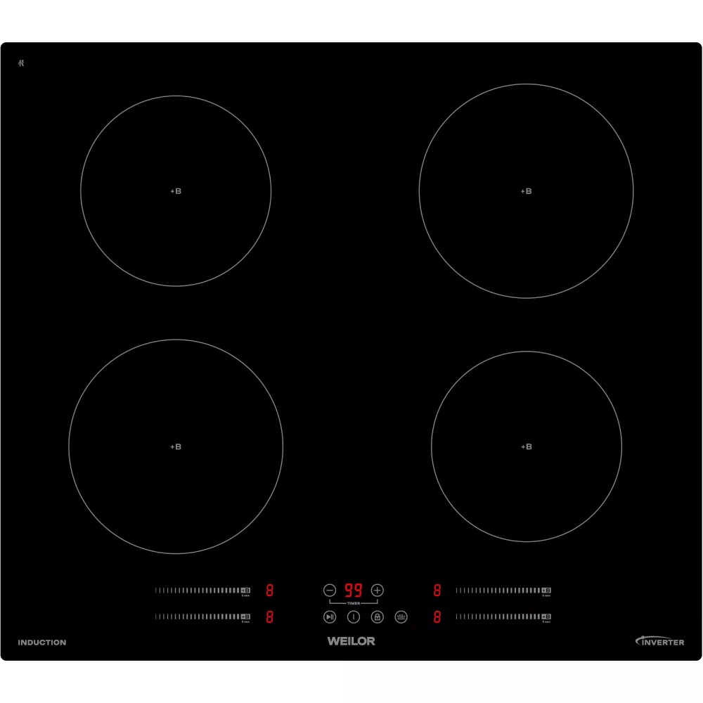 Варильна поверхня WEILOR WIS 643 BLACK NanoProtec