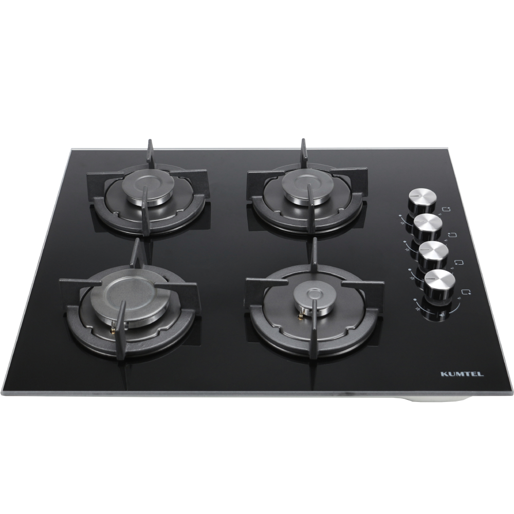 Варочная поверхность KUMTEL KO-40TAHDF С BLACK GLASS Правая задняя 1750 Вт, 74 мм