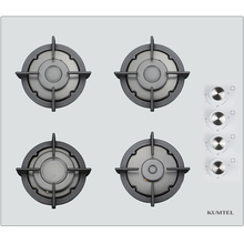 Запорожье - Варочная поверхность KUMTEL KO-40TAHDF С WHITE GLASS