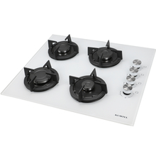 Варочная поверхность KUMTEL KO-40TAHDF С WHITE GLASS