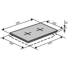 Варочная поверхность VENTOLUX HG320 CEST (BK) 7