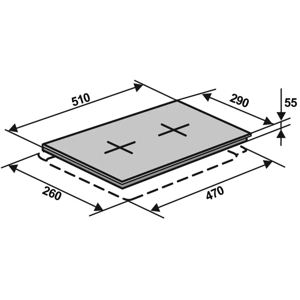 Заказать Варочная поверхность VENTOLUX HG320 CS (X) 7