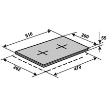 Варочная поверхность VENTOLUX HG320 RCS (BK) 7
