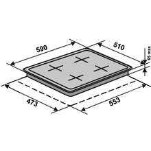 Варочная поверхность VENTOLUX HG C7G CS (BK)