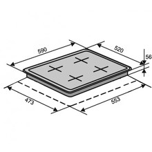 Варильна поверхня VENTOLUX HG L7G CS (BK)