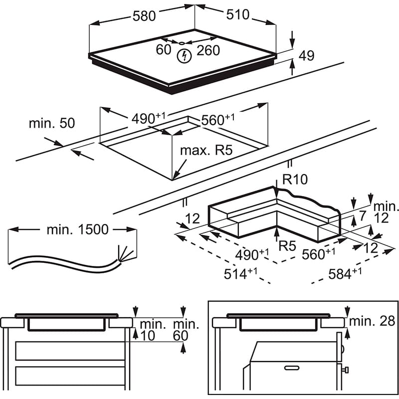 В Україні Варильна поверхня ELECTROLUX SenseBoil & Fry EIS67453