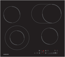 Варильна поверхня SAMSUNG CTR164N026/BWT