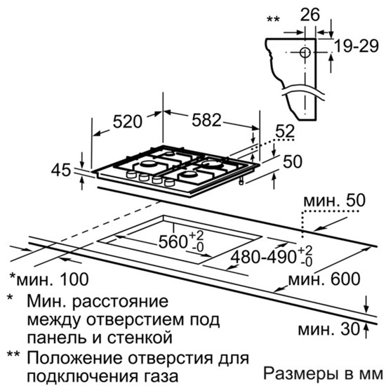 Варочная поверхность BOSCH PCP612B80E Материал поверхности эмаль