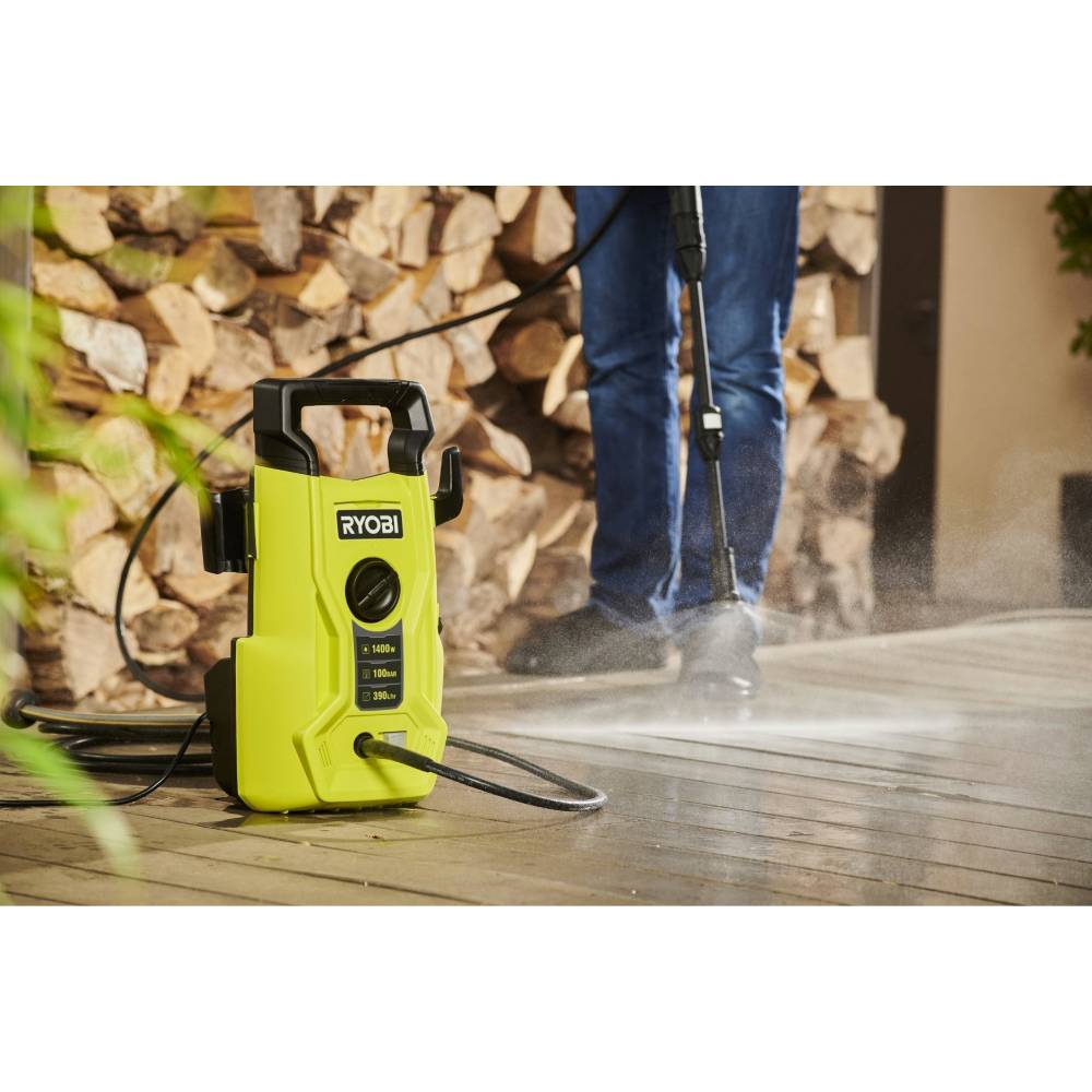 Мінімийка Ryobi RY100PWA 1400Вт (5133005363) Продуктивність 390