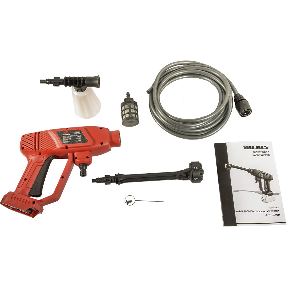 Покупка Минимойка VITALS  Am 1830n Orange (227003) без АКБ и ЗУ