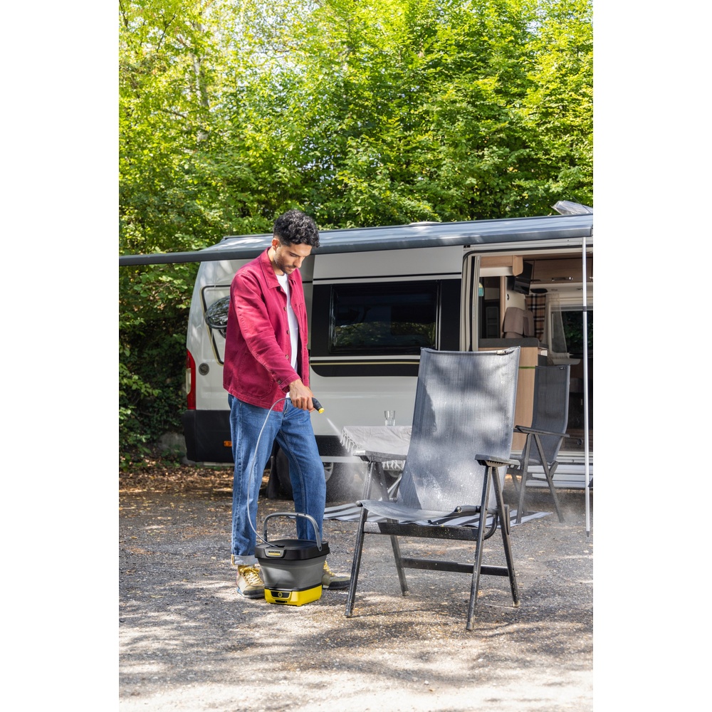 Портативне міні-мийка KARCHER OC 3 Foldable (1.599-300.0) Особливості фільтр води