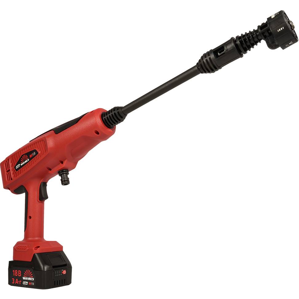 Минимойка VITALS Master Am 1860n3-1Kit (243497) Особенности работа от аккумулятора