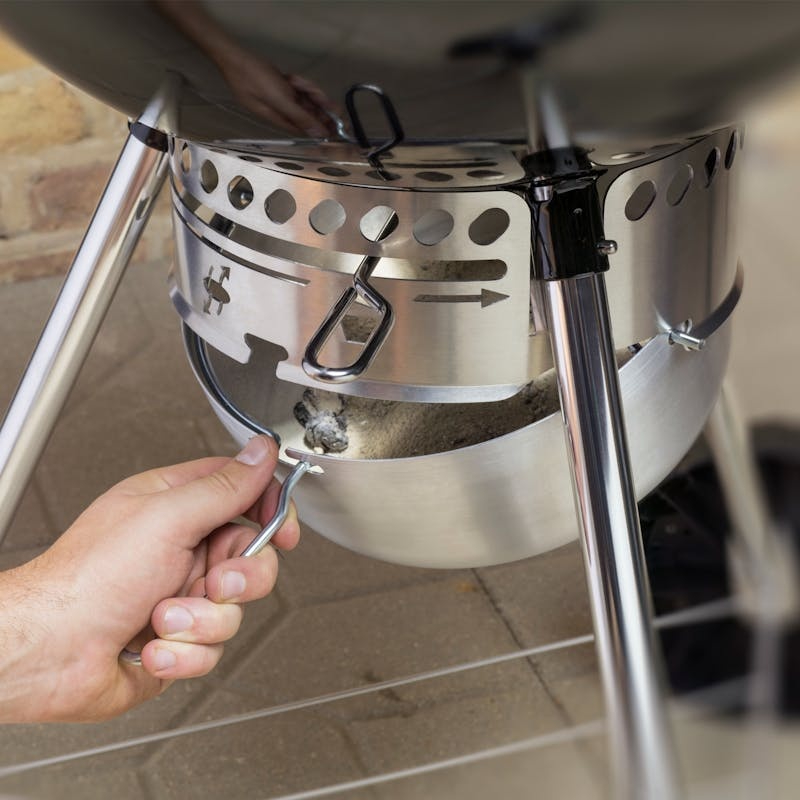 Гриль вугільний WEBER Original Kettle Premium 57 см (1502210) Тип гриль-барбекю