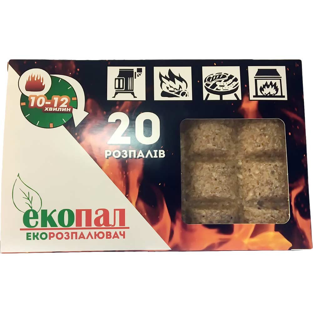 

Разжигатель Time Eco Екопал 20 (4820200840024), Розпалювач "Екопал -20"