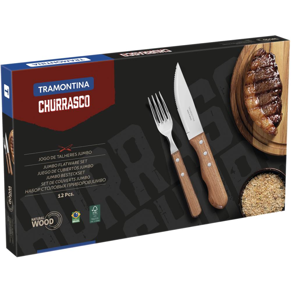 Набір для барбекю TRAMONTINA Barbecue (22399/063) Матеріал нержавіюча сталь