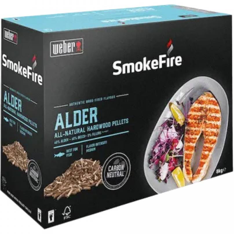 Пелети WEBER Alder 8 кг (18290)