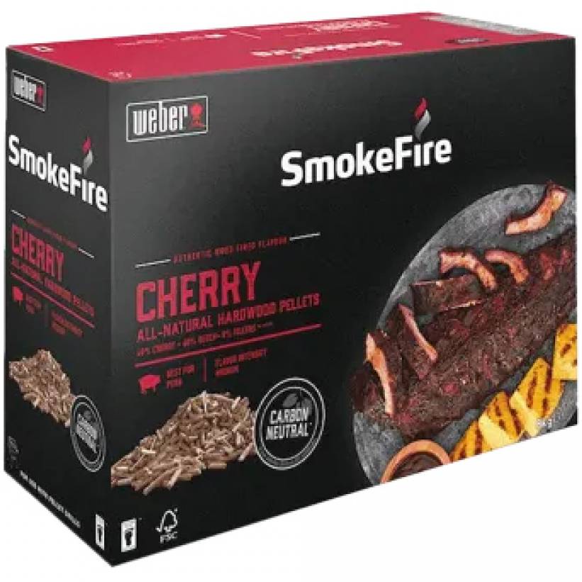 Пелеты WEBER Cherry 8 кг (18293)