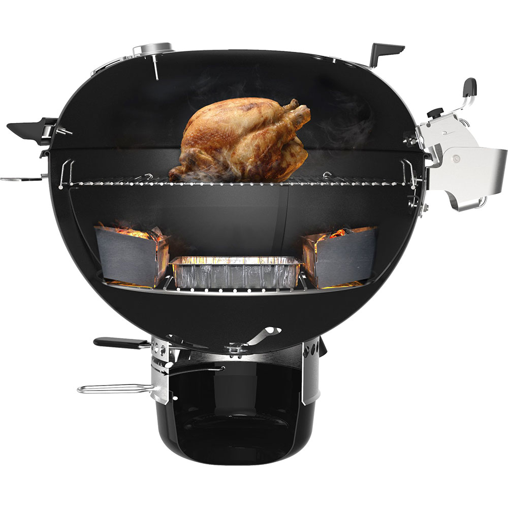 Гриль-барбекю WEBER Master-Touch GBS Premium E-5775 57 см Black (17401004) Возможность копчения True