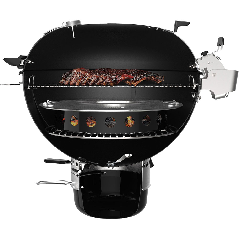 Гриль барбекю WEBER Master-Touch GBS Premium E-5775 57 см Black (17401004) Матеріал нержавіюча сталь