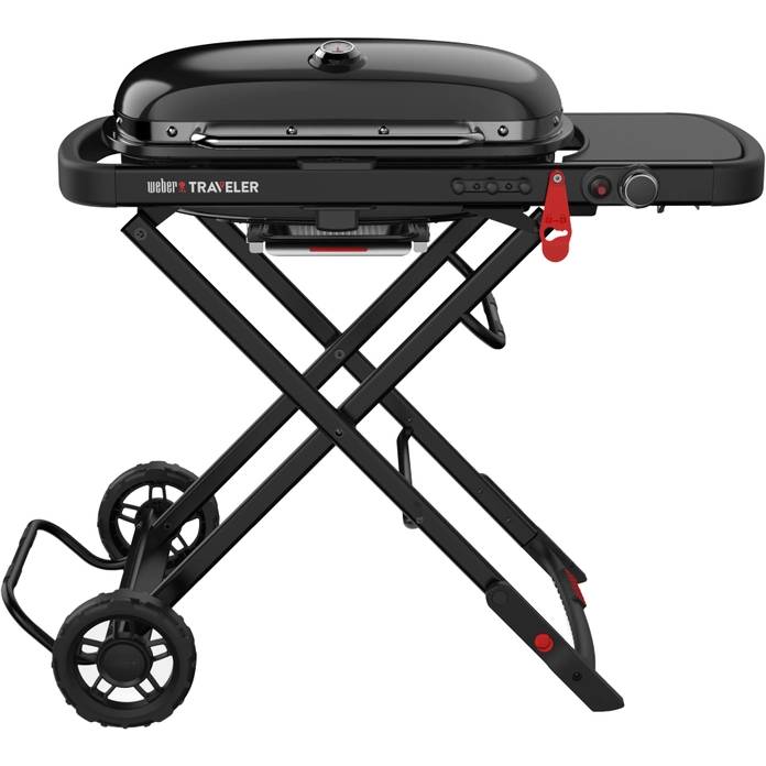 Гриль газовый WEBER Traveler LP Stealth черный (9013075) Гриль газовый WEBER Traveler LP Stealth черный (9013075)