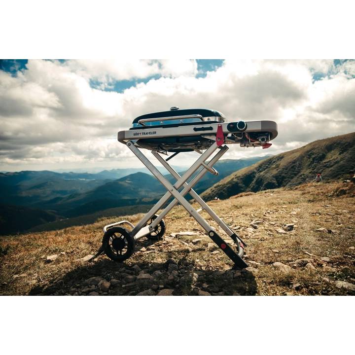 Гриль газовый WEBER Traveler LP Stealth черный (9013075) Тип гриль-барбекю
