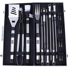 Набор для барбекю KINGCAMP BBQ tool set (KG2729) Silver