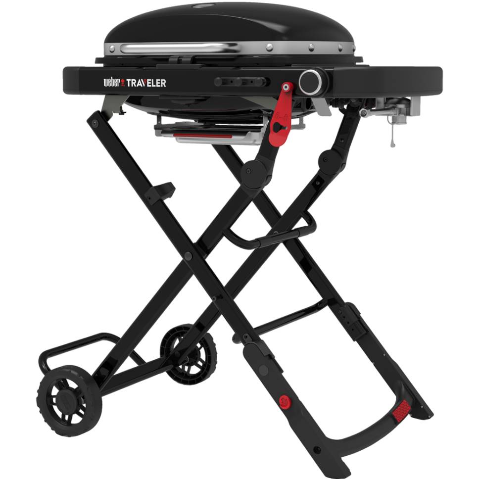 Гриль газовий WEBER Traveler Compact Portable Black (1500527)