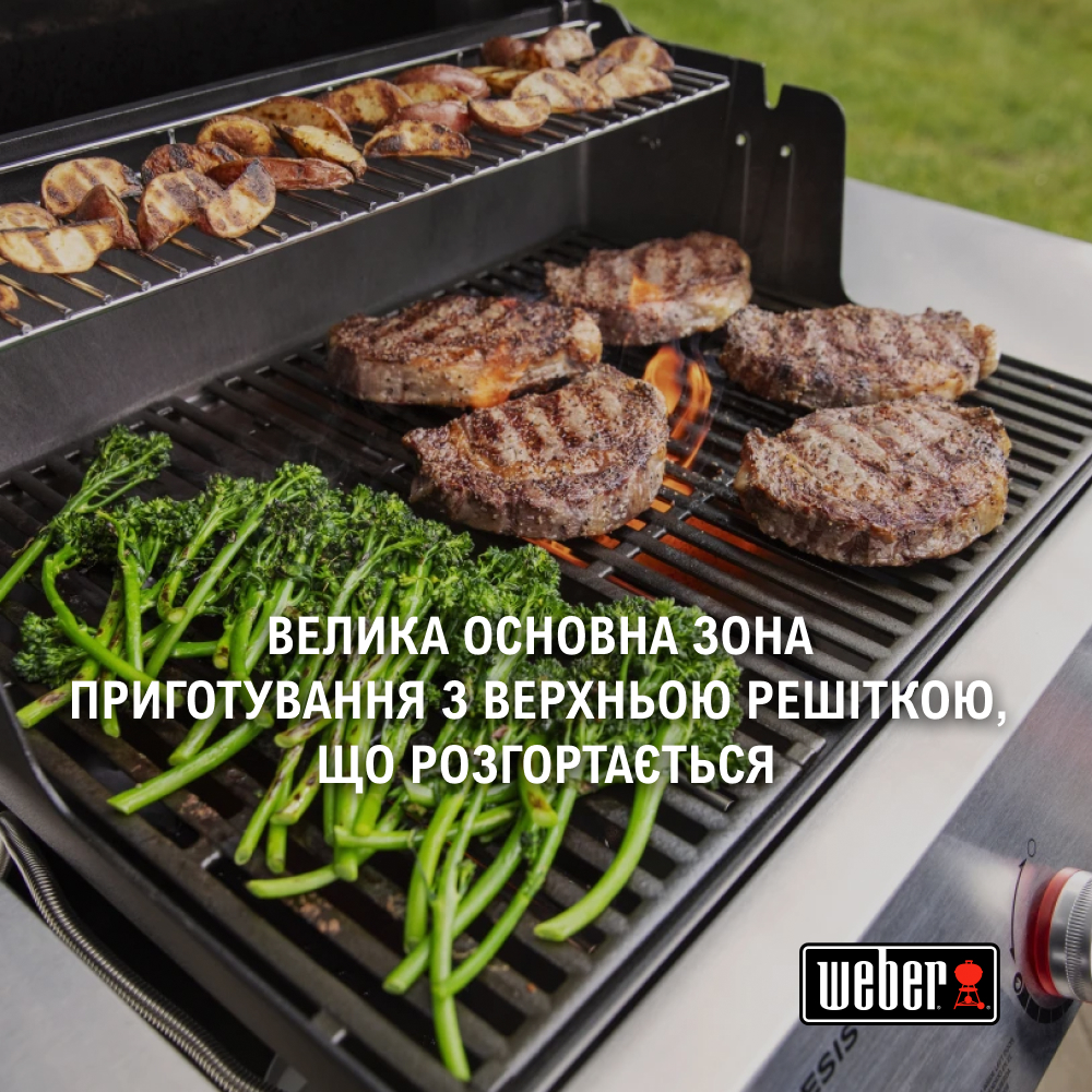 Фото Гриль газовый WEBER Genesis E-415 Black (1500612)