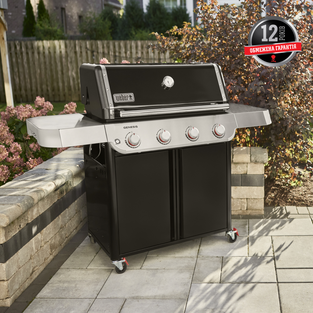 Гриль газовый WEBER Genesis E-415 Black (1500612) Тип гриль-барбекю