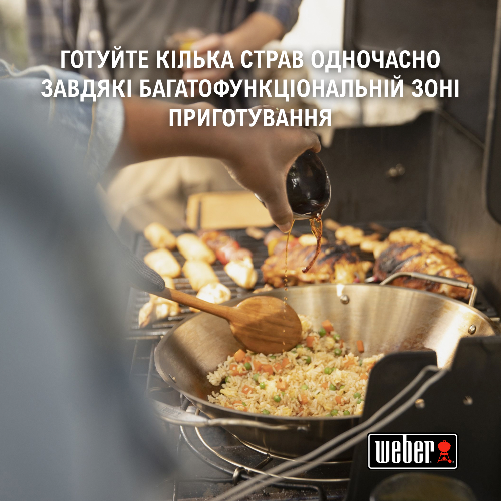 Внешний вид Гриль газовый WEBER Genesis E-415 Black (1500612)