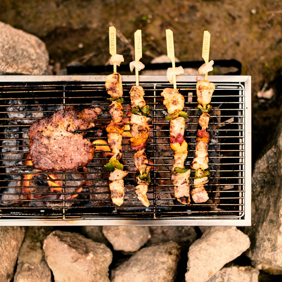 В інтернет магазині Гриль-барбекю NATUREHIKE NH20CJ006 Picnic BBQ Grill (6927595767672)